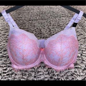 NWT Lavender and Pink Lace VS Bra